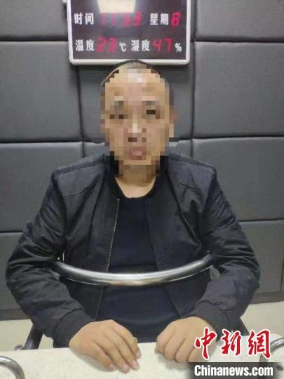 图为犯罪嫌疑人接受审讯。河北省公安厅供图